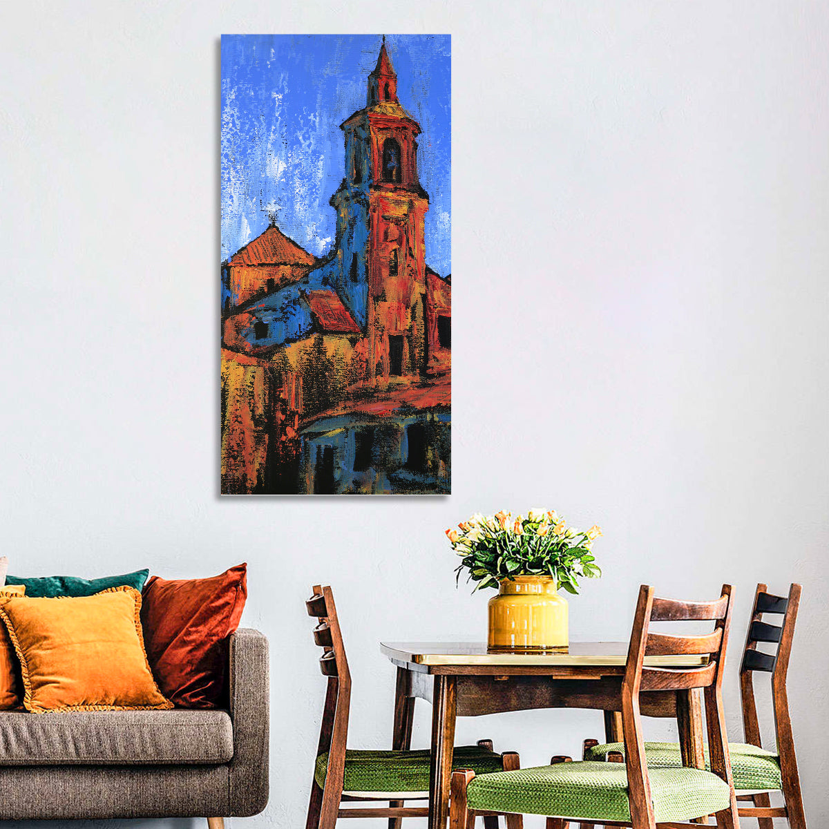 Iglesia Parroquial San Pedro Apostolo Wall Art in a room, portrait