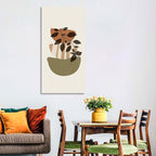 Falling Leaves Branch Wall Art
