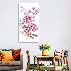 Watercolor Floral Wall Art