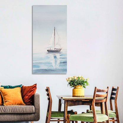 Sailing Boat in Sea Wall Art