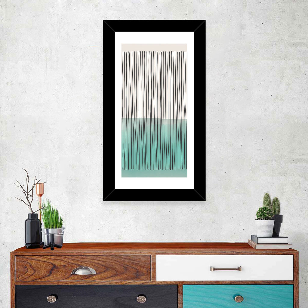 Minimal Horizon Line Study Wall Art