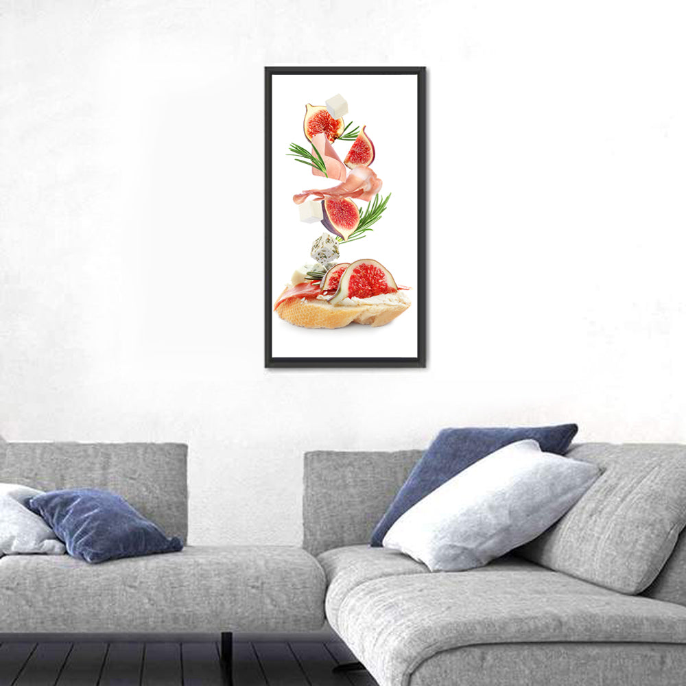 Bruschetta with Figs and Prosciutto Wall Art