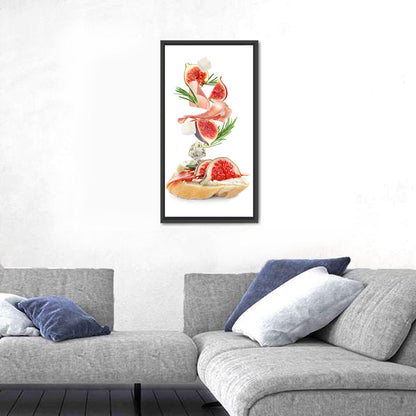 Bruschetta with Figs and Prosciutto Wall Art