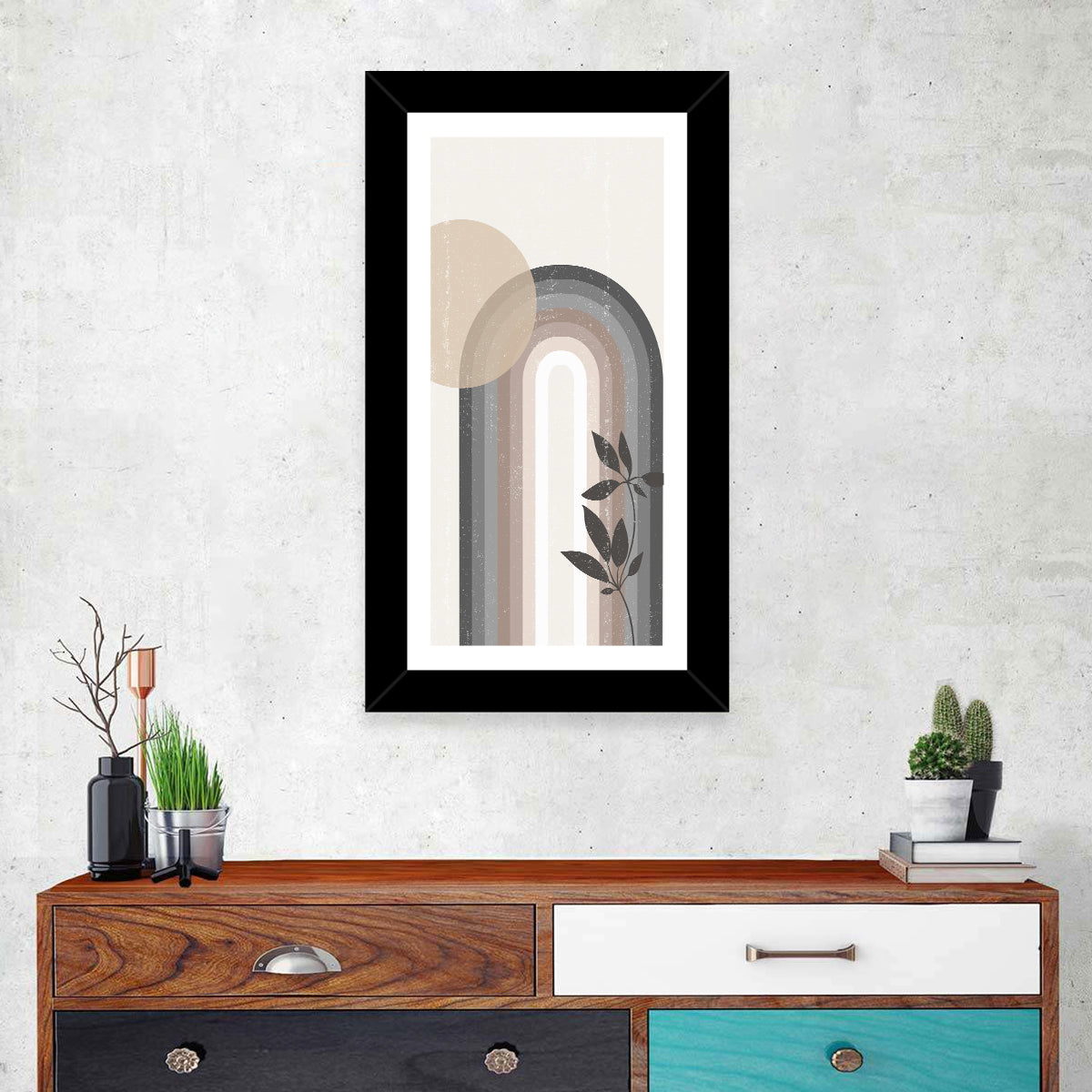 Sun Boho Minimalist Iv Wall Art