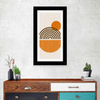 Semicircle Sunrise Study Wall Art
