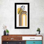 Boho Concentric Sun Arch Wall Art