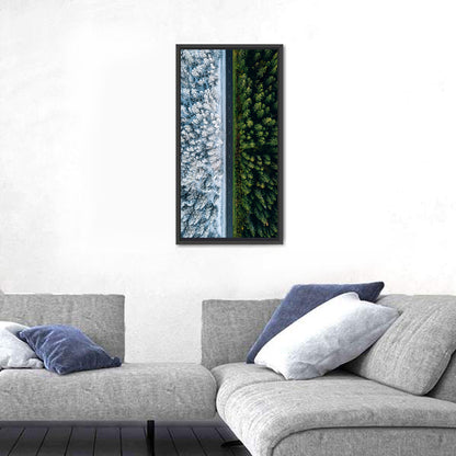 Summer and Winter Forests Wall Art