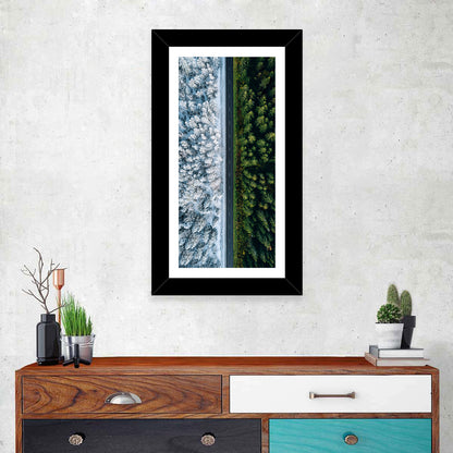 Summer and Winter Forests Wall Art
