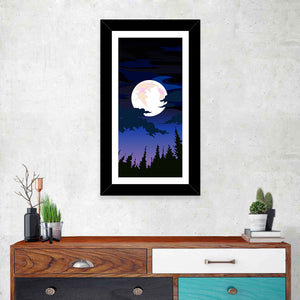 The Dark Moon Wall Art