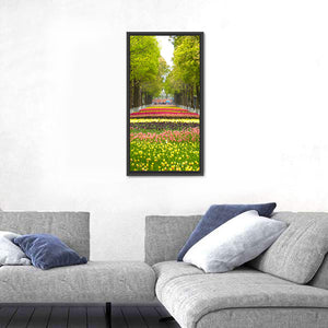 Tulips Garden Wall Art