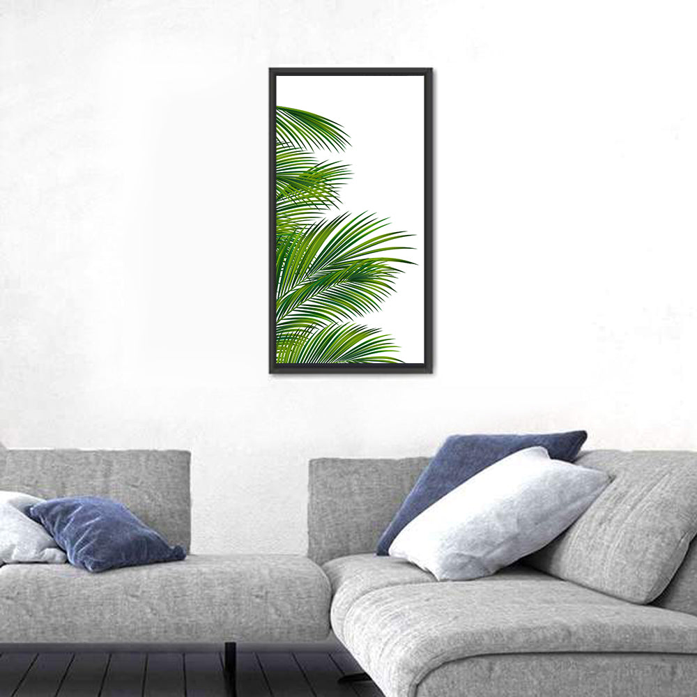 Asymmetrical Palm Fronds Wall Art