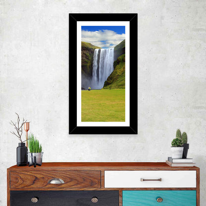Skógafoss Waterfall Wall Art