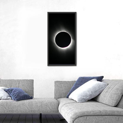 Centered Solar Eclipse Wall Art