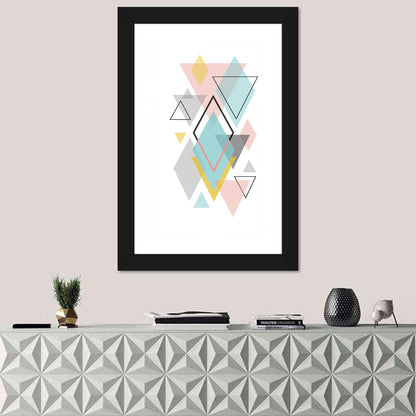 Scandinavian Geometric Study Wall Art
