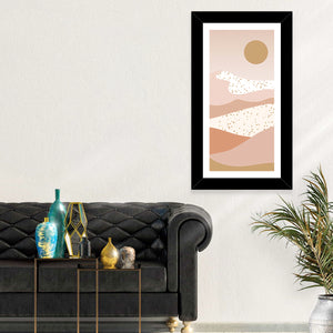 Desert Hills Minimalist Wall Art