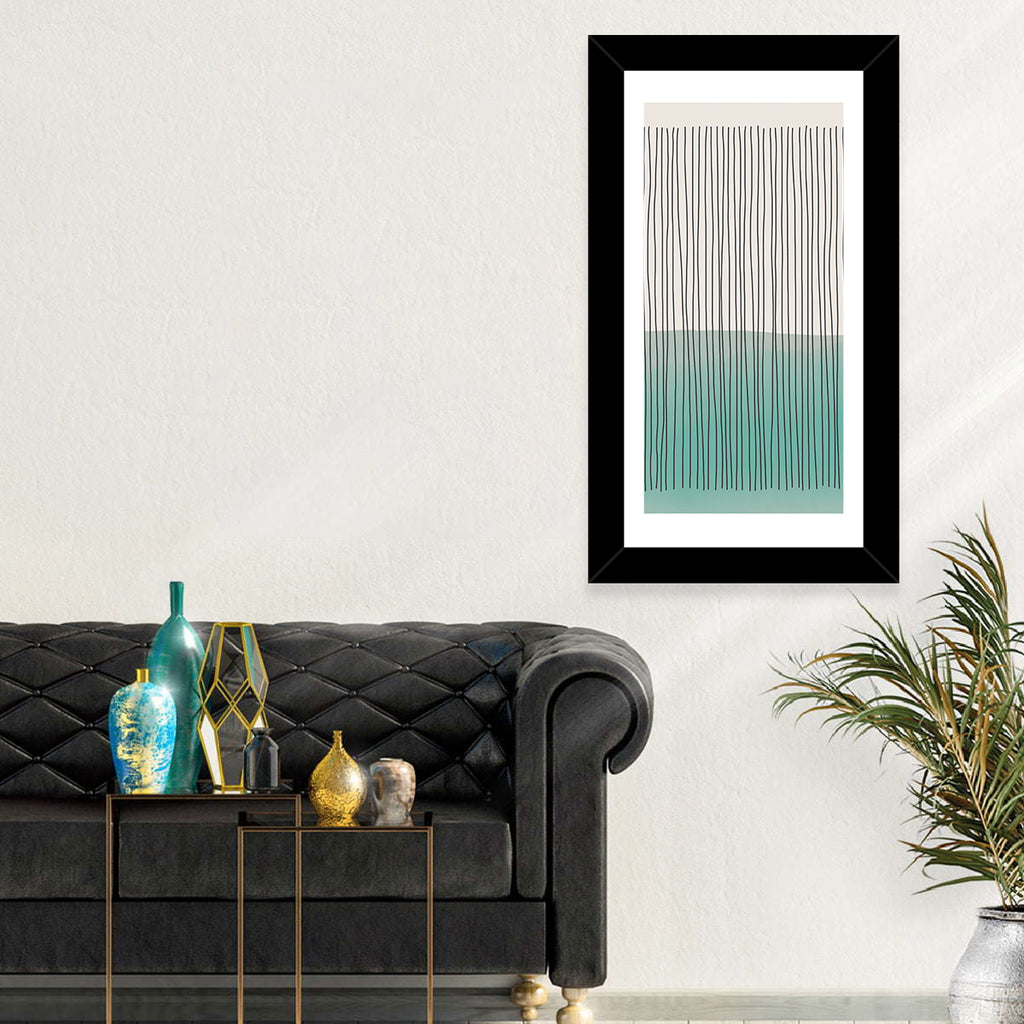 Minimal Horizon Line Study Wall Art