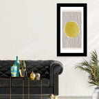 Watercolor Circle Minimalist Abstract Wall Art