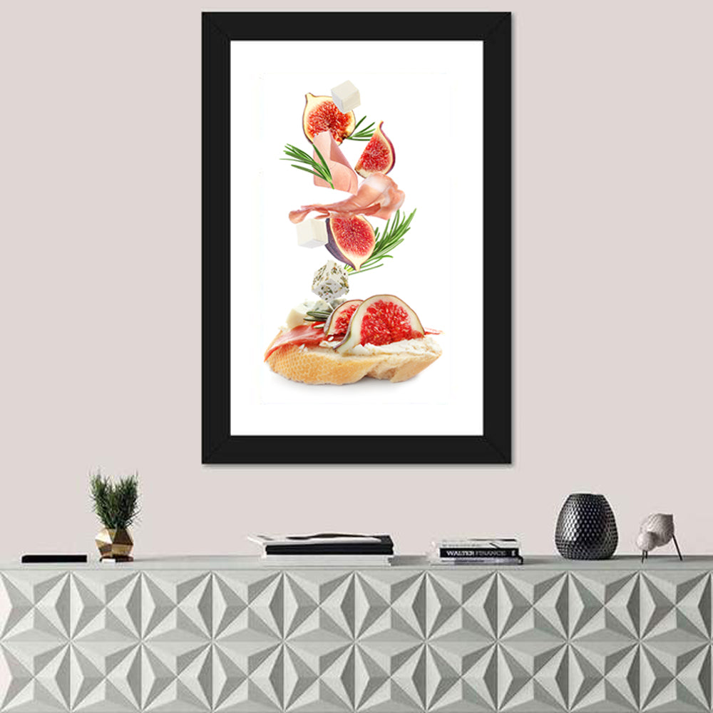 Bruschetta with Figs and Prosciutto Wall Art