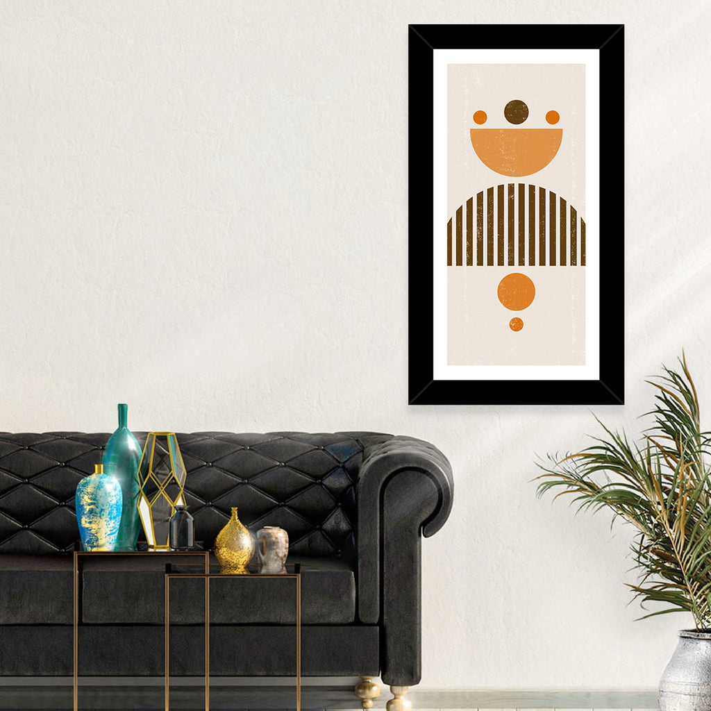 Mid-century Moon and Sun Wall Art