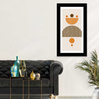 Mid-century Moon and Sun Wall Art