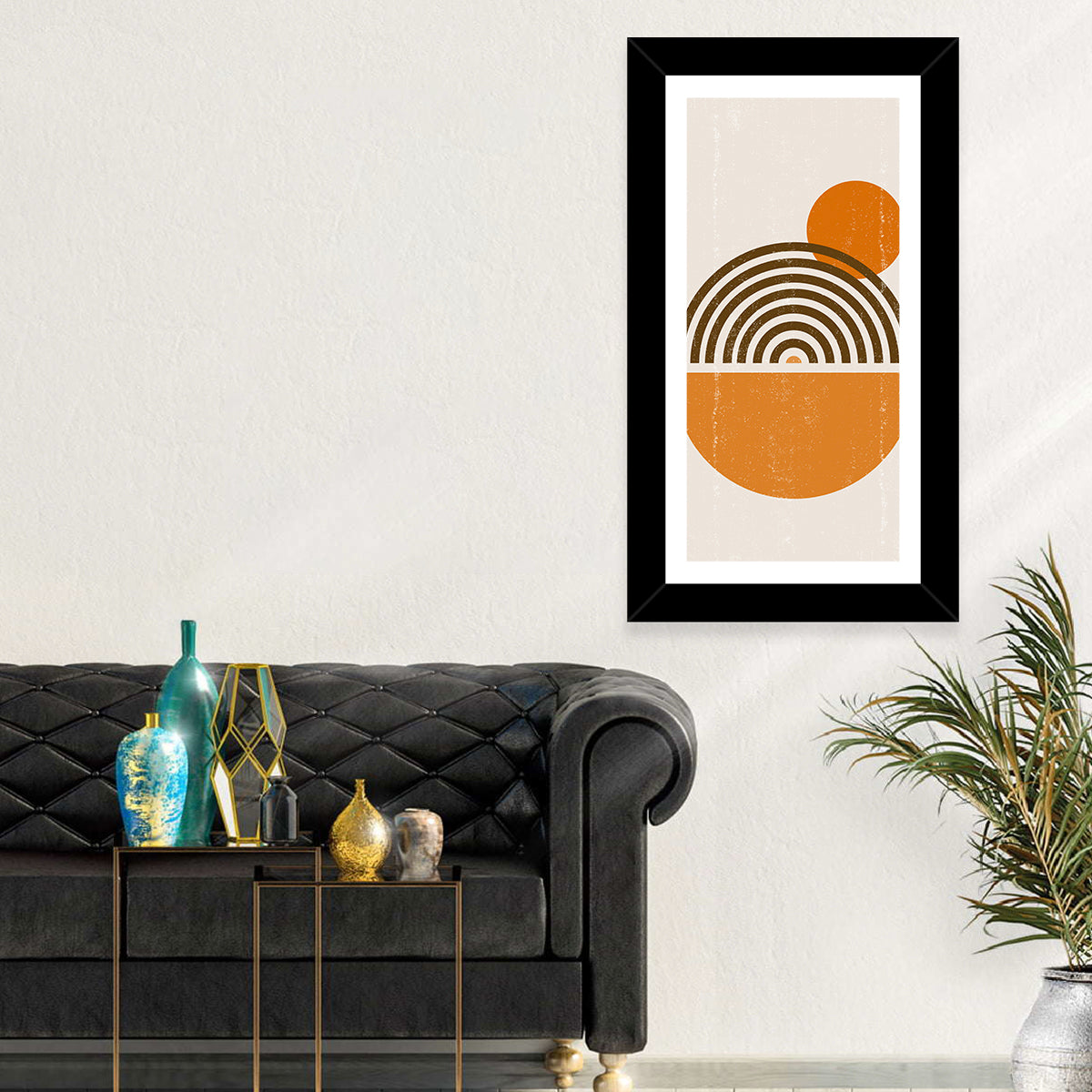 Semicircle Sunrise Study Wall Art