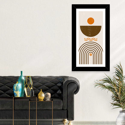 Earth Tone Rainbow Arch Wall Art