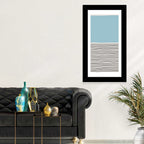 Blue Horizon Minimalist V Wall Art