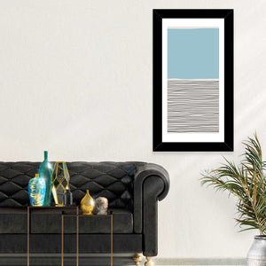 Trendy Minimalist V Wall Art