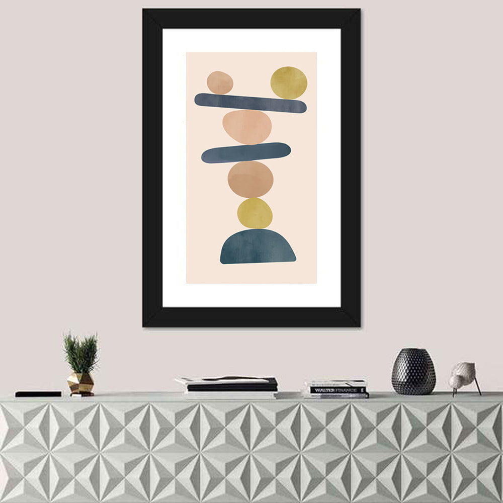 Balancing Stones Study Wall Art