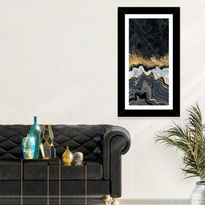 Black Gold River Wall Art