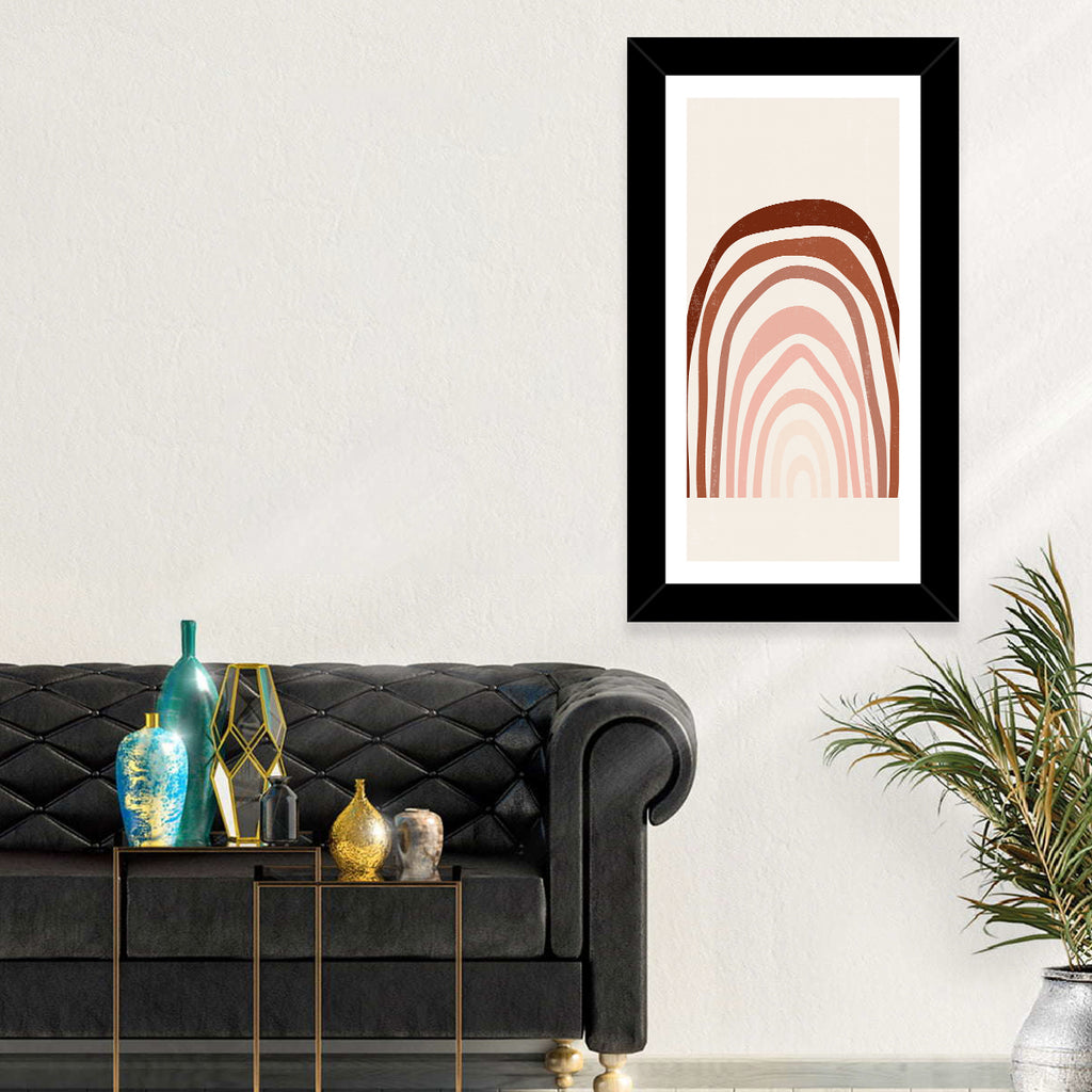 Muted Rainbow Arches Wall Art