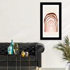 Muted Rainbow Arches Wall Art