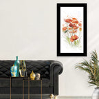 Orange Poppy Cluster Wall Art