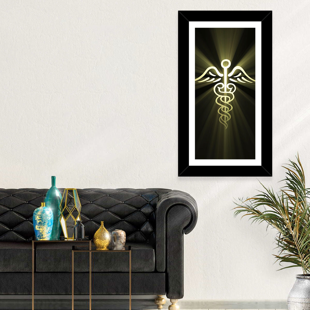 Medical Corps Caduceus Emblem Wall Art