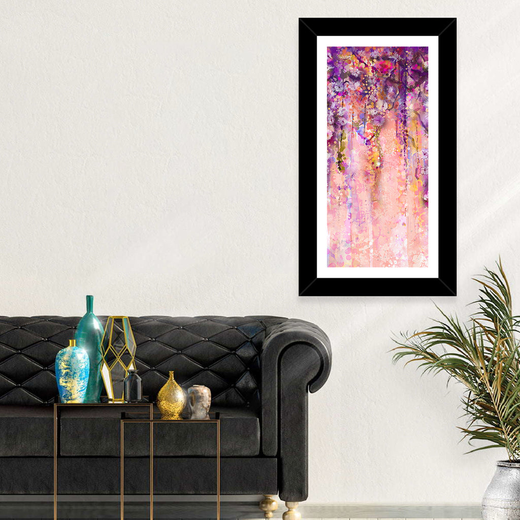 Cascading Wisteria Vines Wall Art
