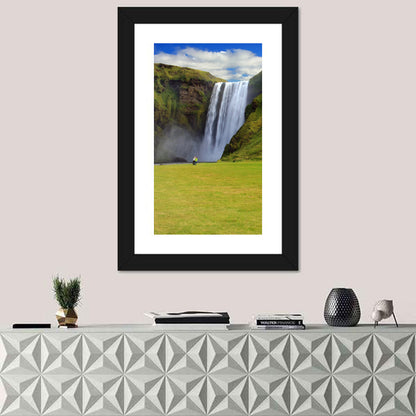 Skógafoss Waterfall Wall Art