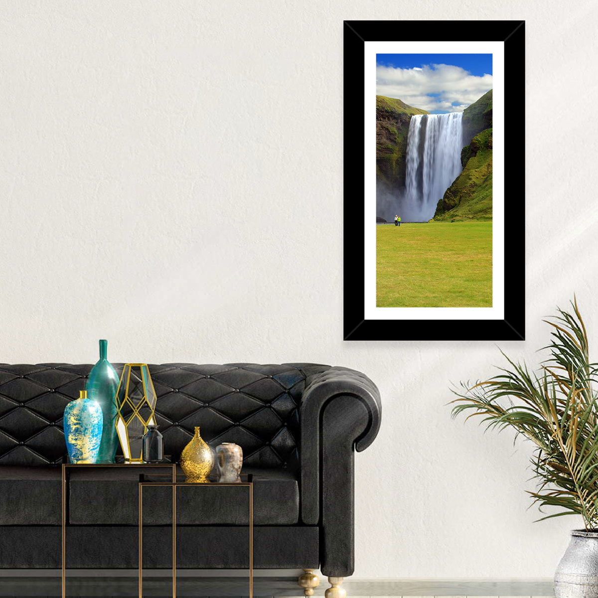 Skógafoss Waterfall Wall Art