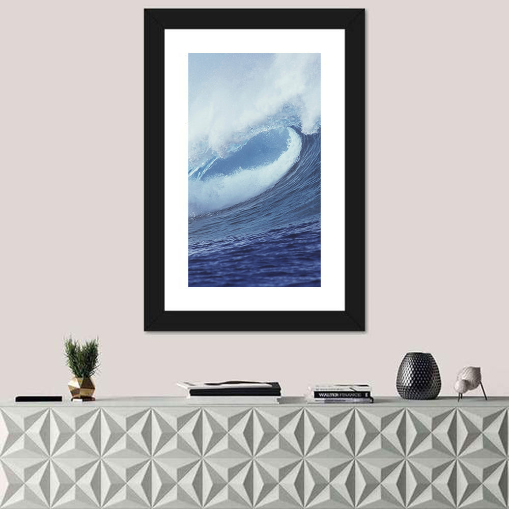 Powerful Breaking Wave Wall Art