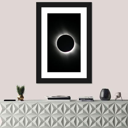Centered Solar Eclipse Wall Art