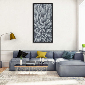 Forest Snowy Trees Wall Art