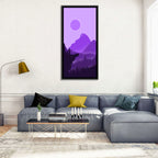 Purple Mountain Dusk Wall Art
