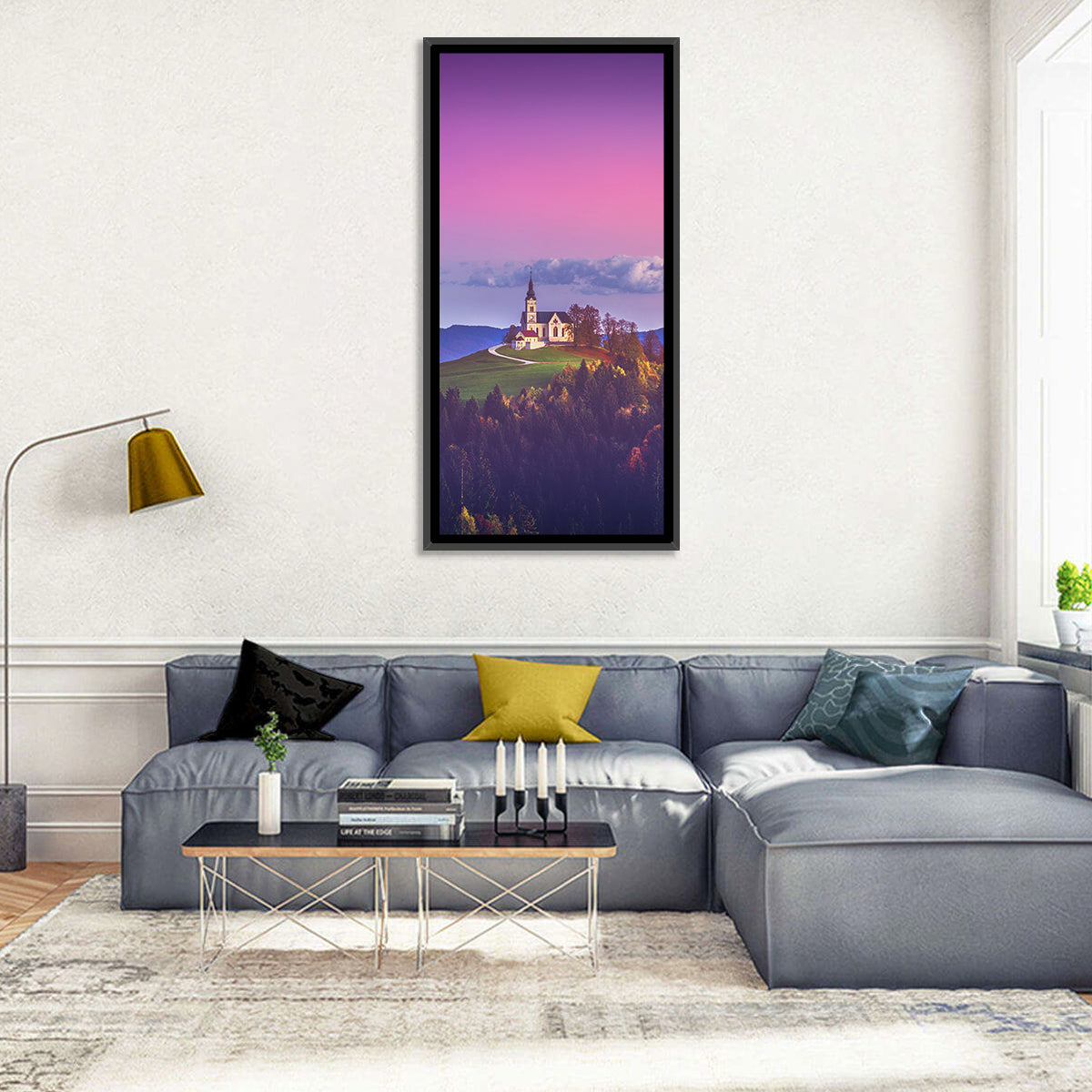 Saint Leonard Hilltop Church Wall Art