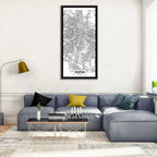 Sofia City Map Wall Art