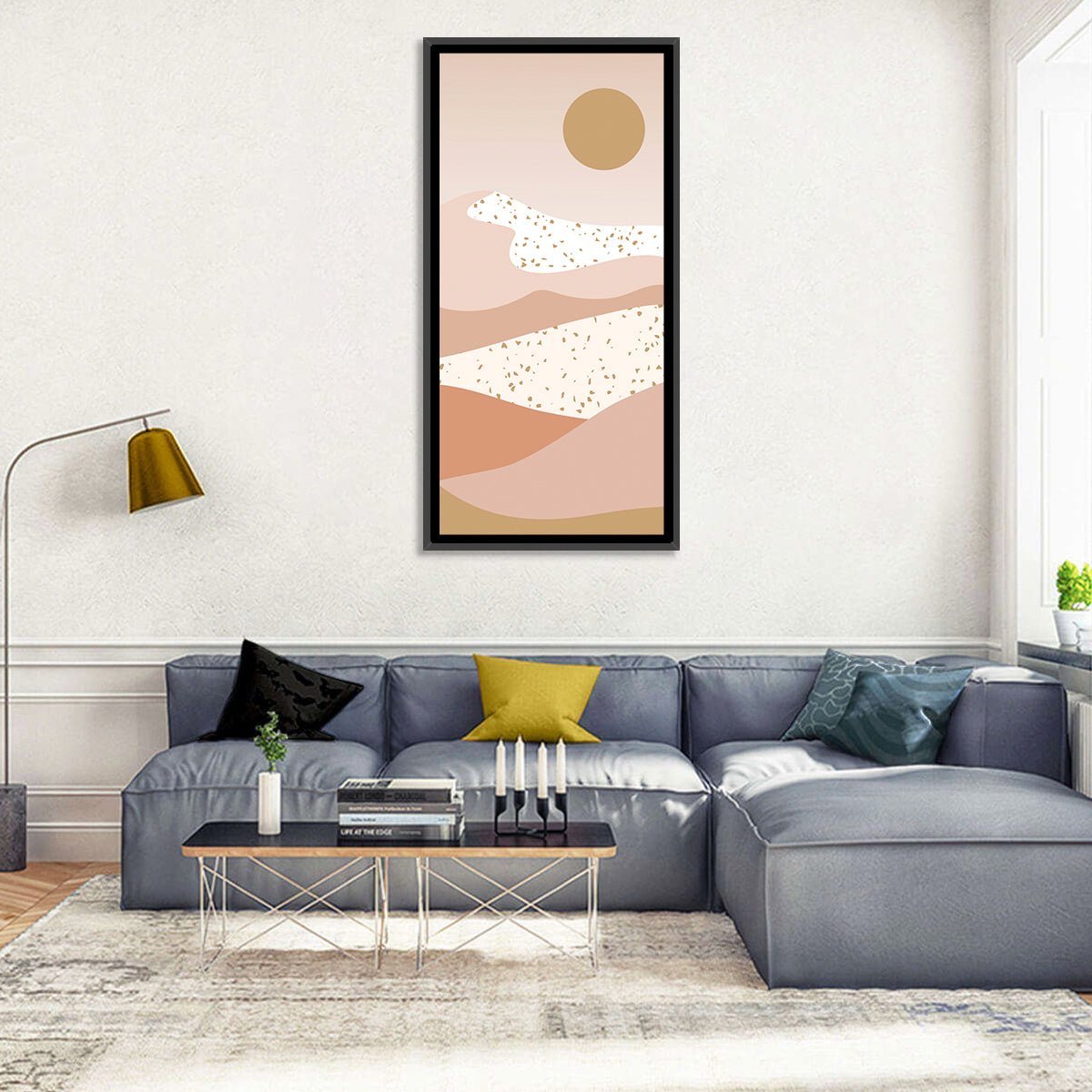 Terrazzo Desert Hills Wall Art