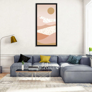 Desert Hills Minimalist Wall Art