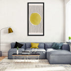 Watercolor Circle Minimalist Abstract Wall Art