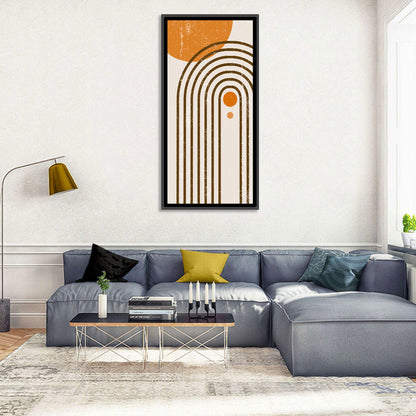 Sun Boho Minimalist I Wall Art
