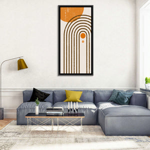 Sun Boho Minimalist I Wall Art