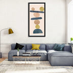 Balanced Stone Stack Wall Art