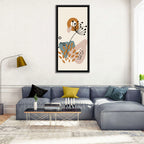 Minimalist Botanical Line Flower Wall Art
